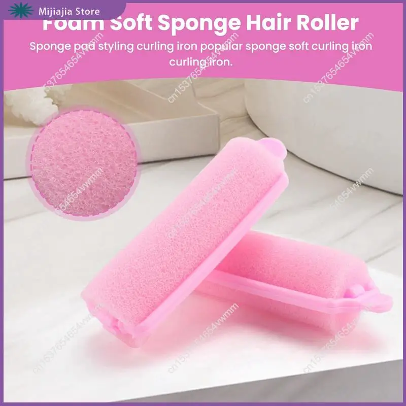 Magic Sponge Foam Cushion Hair Styling Rollers Popular Foam Soft Sponge Hair Roller Hair Curler Roller (2.0Mm) SALES