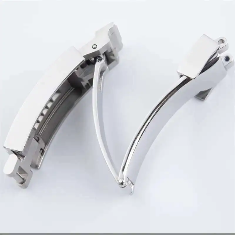 Hoge Kwaliteit 9Mm Sier Goud 316L Rvs Implementatie Gesp Verstelbare Glide Lock Voor RX Submariner GMT Horloge