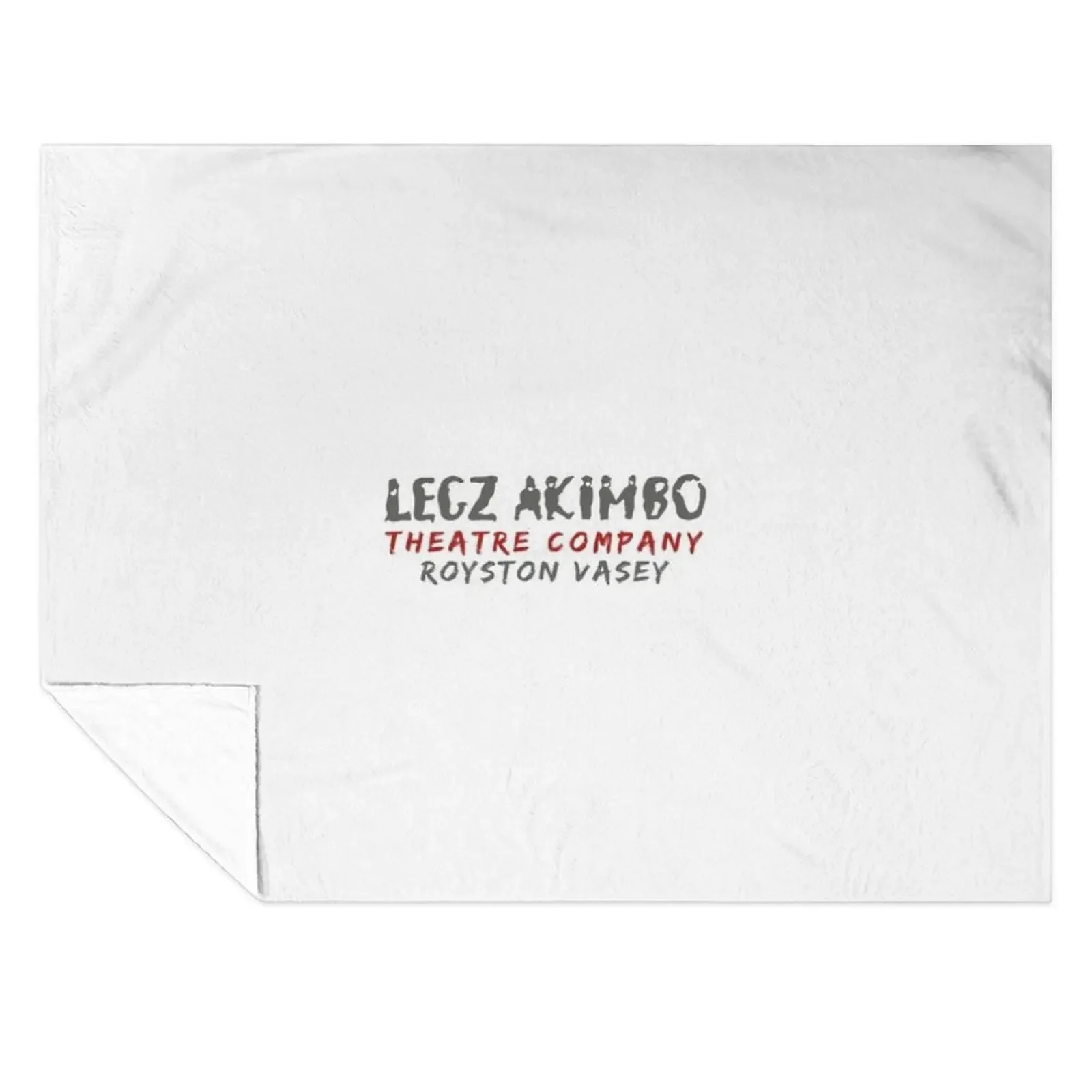 

Legz Akimbo Theatre Company - Royston Vasey Throw Blanket Multi-Purpose warm for winter Sofa Quilt Hairys Blankets
