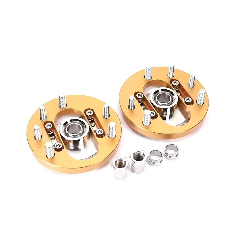 

1 Pair Aftermarket Coilover Camber Plates Gen for Honda Accord 2008-2012 Supply in Silver Color Only