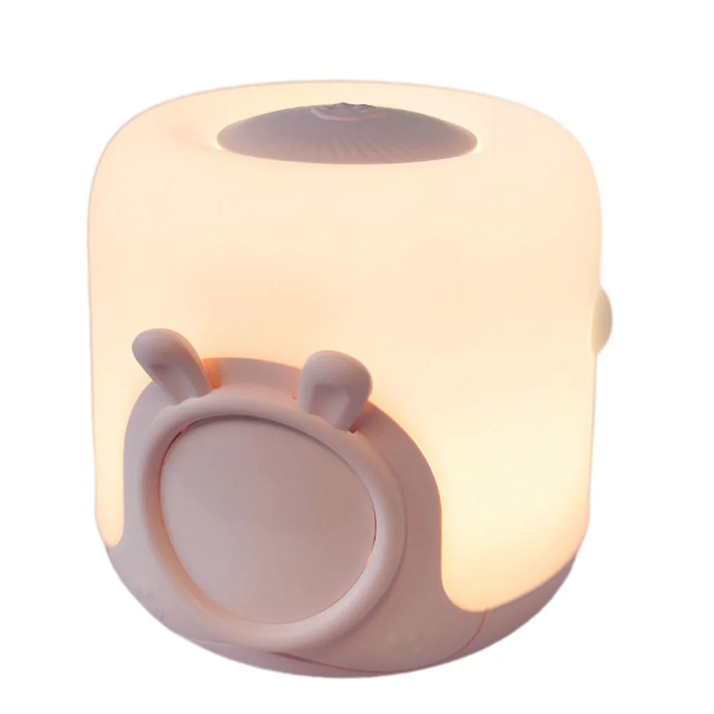 

Cute Pet Portable Lamp Remote Control Rechargeable Digital Display Clock Eye Protection Night Clock Small Night Lamp