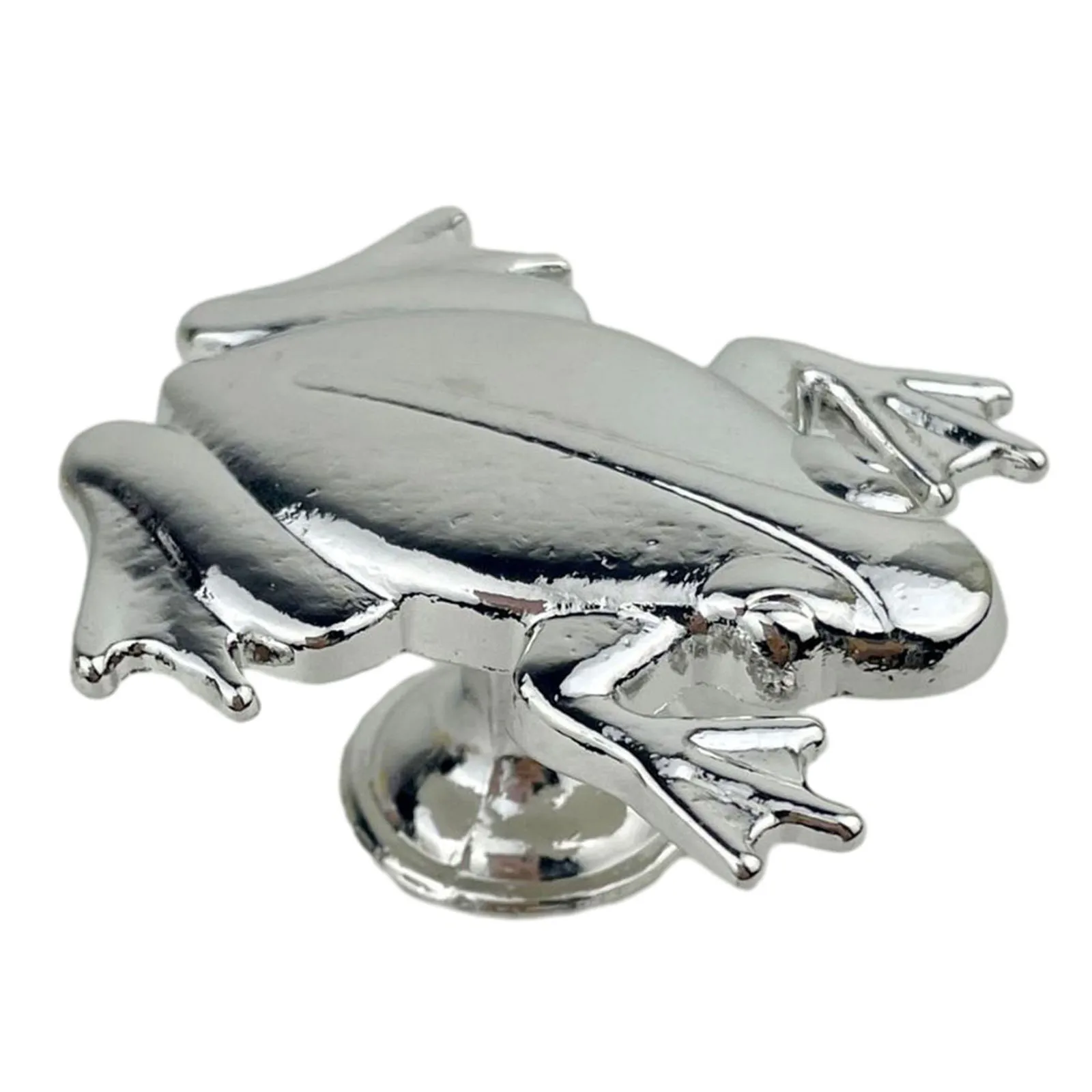 Practical Frog Cabinet Knobs Handle Pull Zinc Alloy 1PC 4.4cm*3.9cm Antique Drawer Door Decorative Frog Knocker