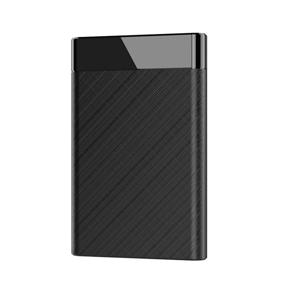 Caja de disco duro móvil USB 3,1 a SATA, caja de disco duro externo Plug and Play con Cable tipo C 3,1, herramienta gratuita para SSD y HDD