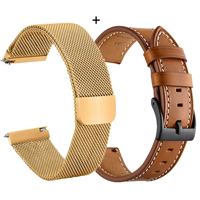 22MM Bracelet For Huawei Watch 4 3 Strap Huawei GT 3 Pro 46mm Milan Metal Watchband Huawei GT 4 3 2 46MM Belt Watch Strap