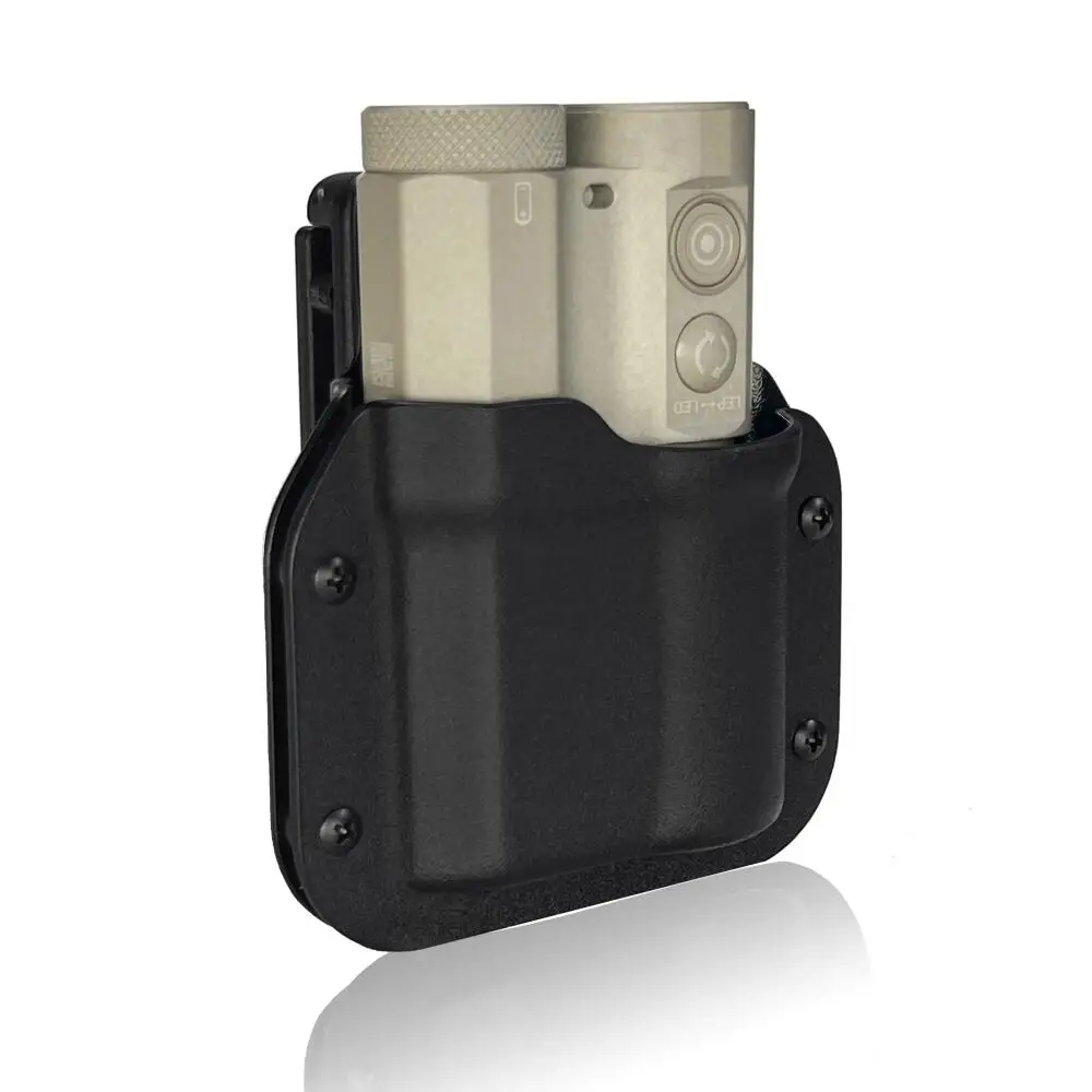 

1 Piece Flashlight Kydex Sheath Scabbard K-Sheath Protective Case with Belt Clip for ACEBEAM M1,M2-X EDC Flashlight