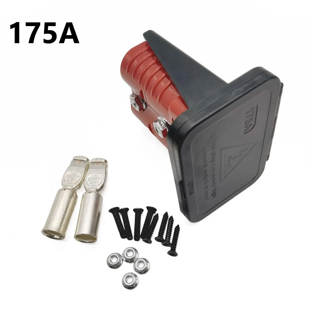 175A 600V For Anderson Plug Connector Flush Mount Bracket Panel Cover Handle Electrical Equipment Supplies