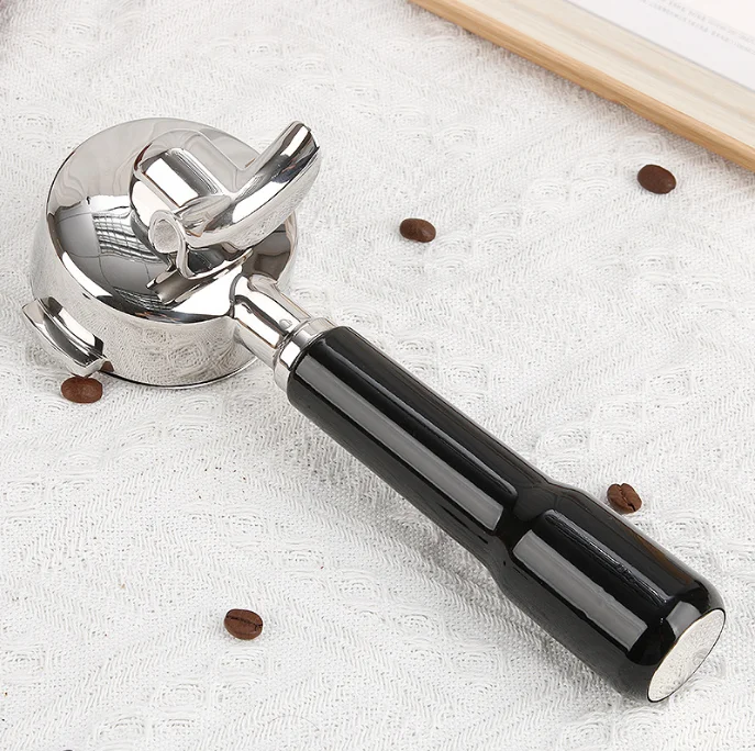 Popular 58mm E61 Espresso Portafilter Double Spout Dual Outlet Coffee Handle