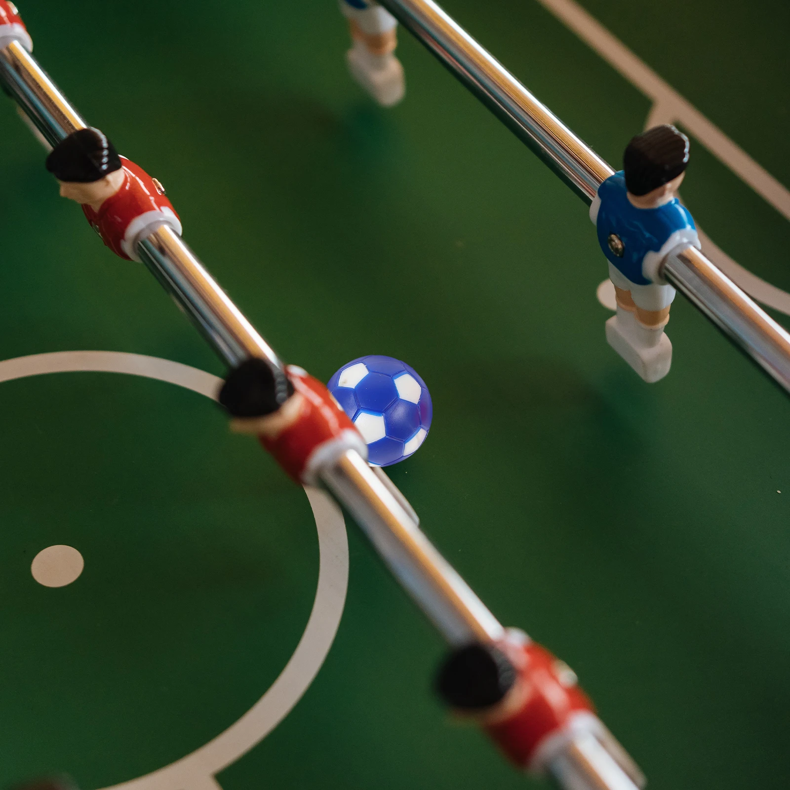 9pcs 미니 Foosball 테이블 공 책상 축구 게임 액세서리 성인 테이블 게임 용품 스포츠에 대 한 다채로운 테이블 축구