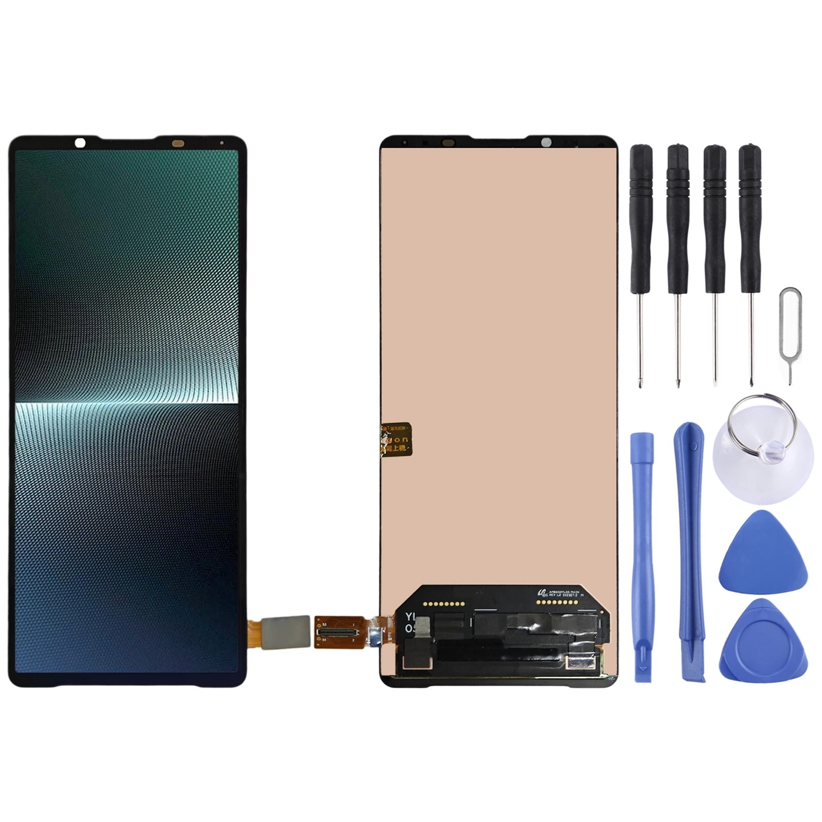 For Sony Xperia 1 V Original LCD Screen with Digitizer Full Assembly