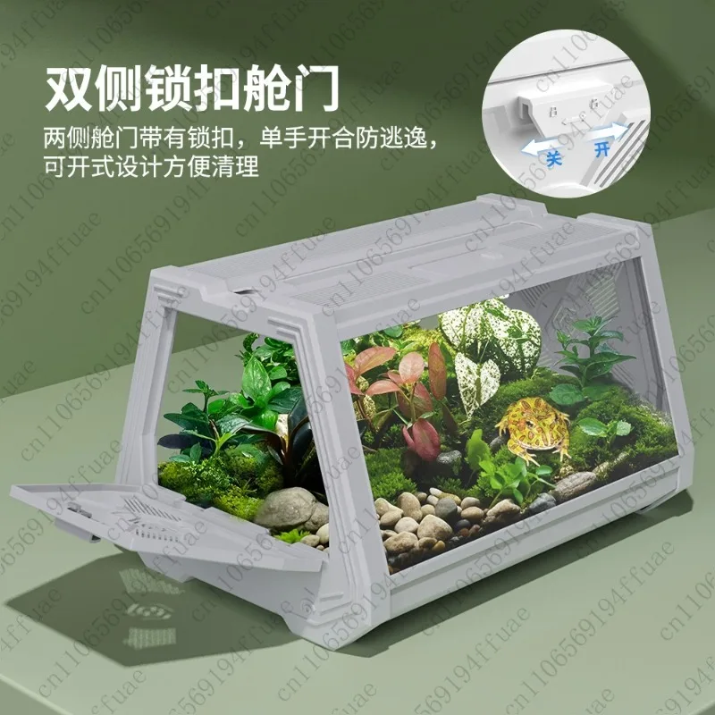 Ecological Landscape Aquarium Desktop Fish Tank Turtle Tank Aquarium Aquatic Plant Tank Rainforest