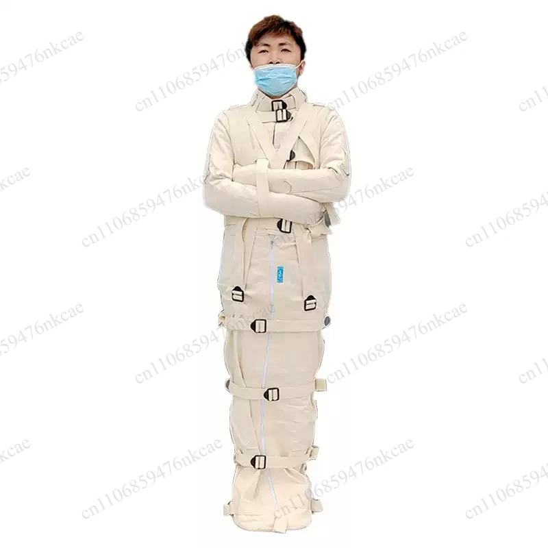 Metal buckle restrains manic patients, restless, fixed upper limb ankle joint support