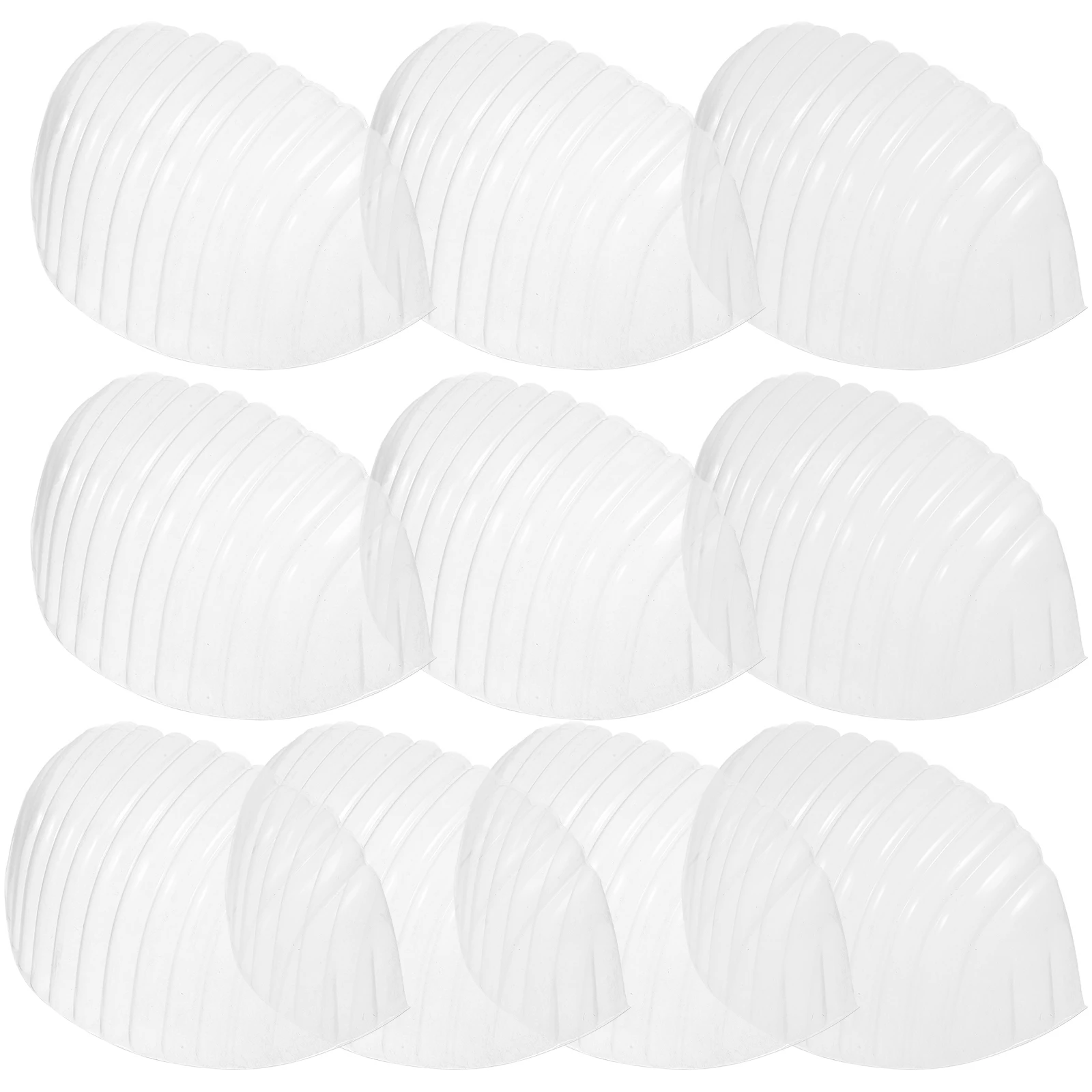 10pcs Support Shaper Hat Inserts PVC Plastic Cap Insert Lightweight Travel Baseball Supplies Form Protector Labor