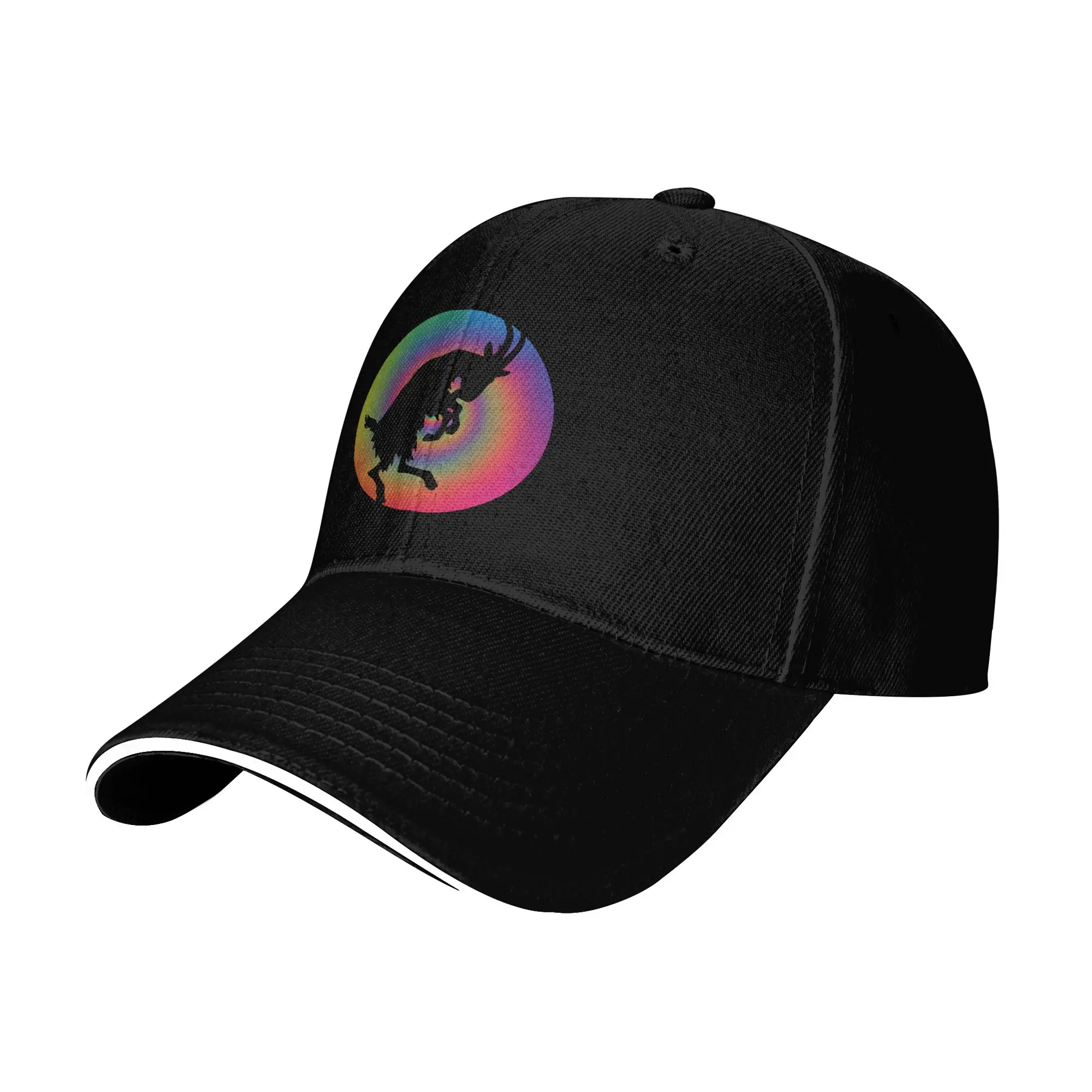 Billy Strings Dancing Psychedelic Goat Casual Baseball Cap  Outdoor Sports Hip Hop Hats Summer Sunscreen Women Men Snapback Cap
