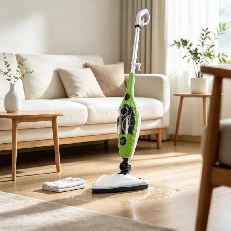 Steam Mop Cleaner with Large Water Tank, High Temperature Sterilization Floor Washer for Home, Fast Drying Streak-Free Mop