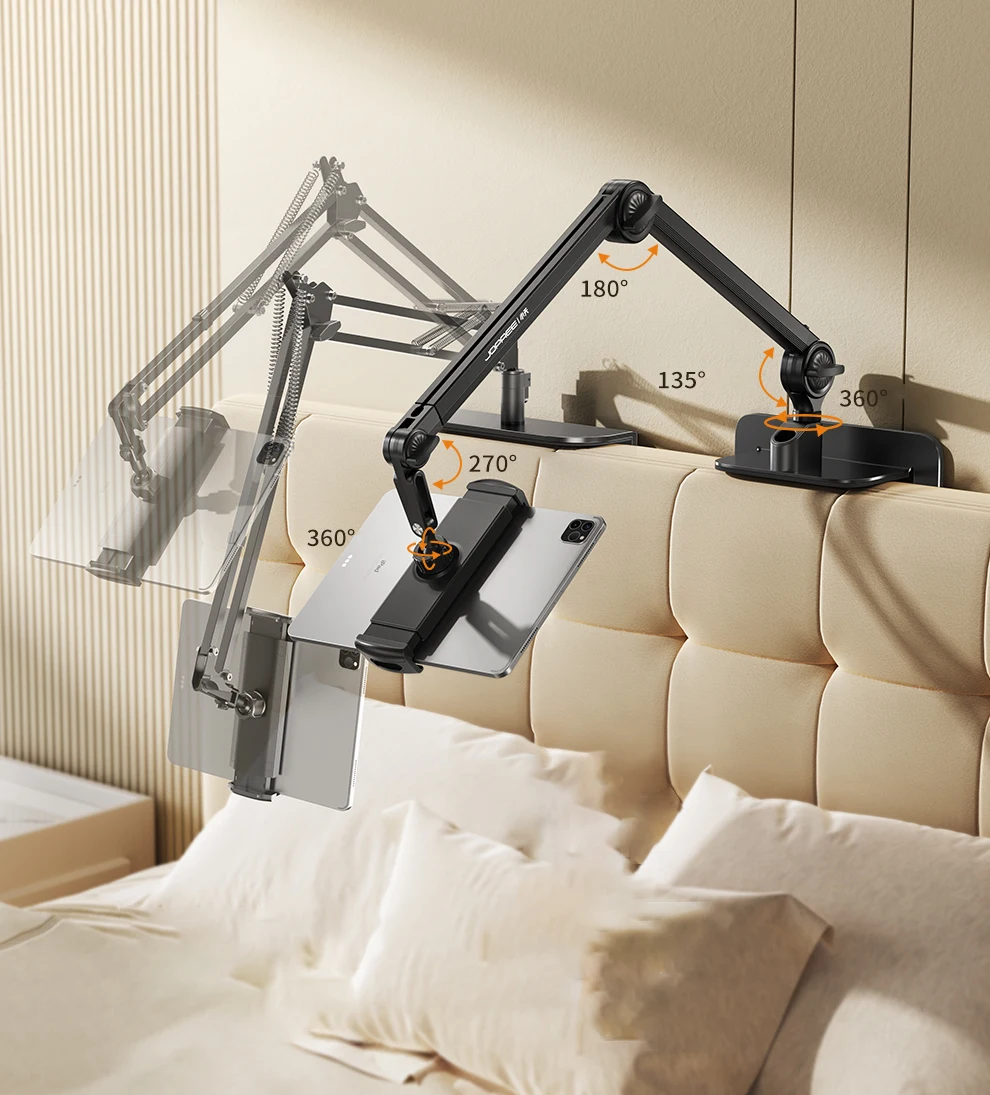 Tablet-Halterung, Lazy Bedside Handyhalterung, Klemmhalterung, geeignet für iPad, multifunktionaler Universalständer – Detail 14