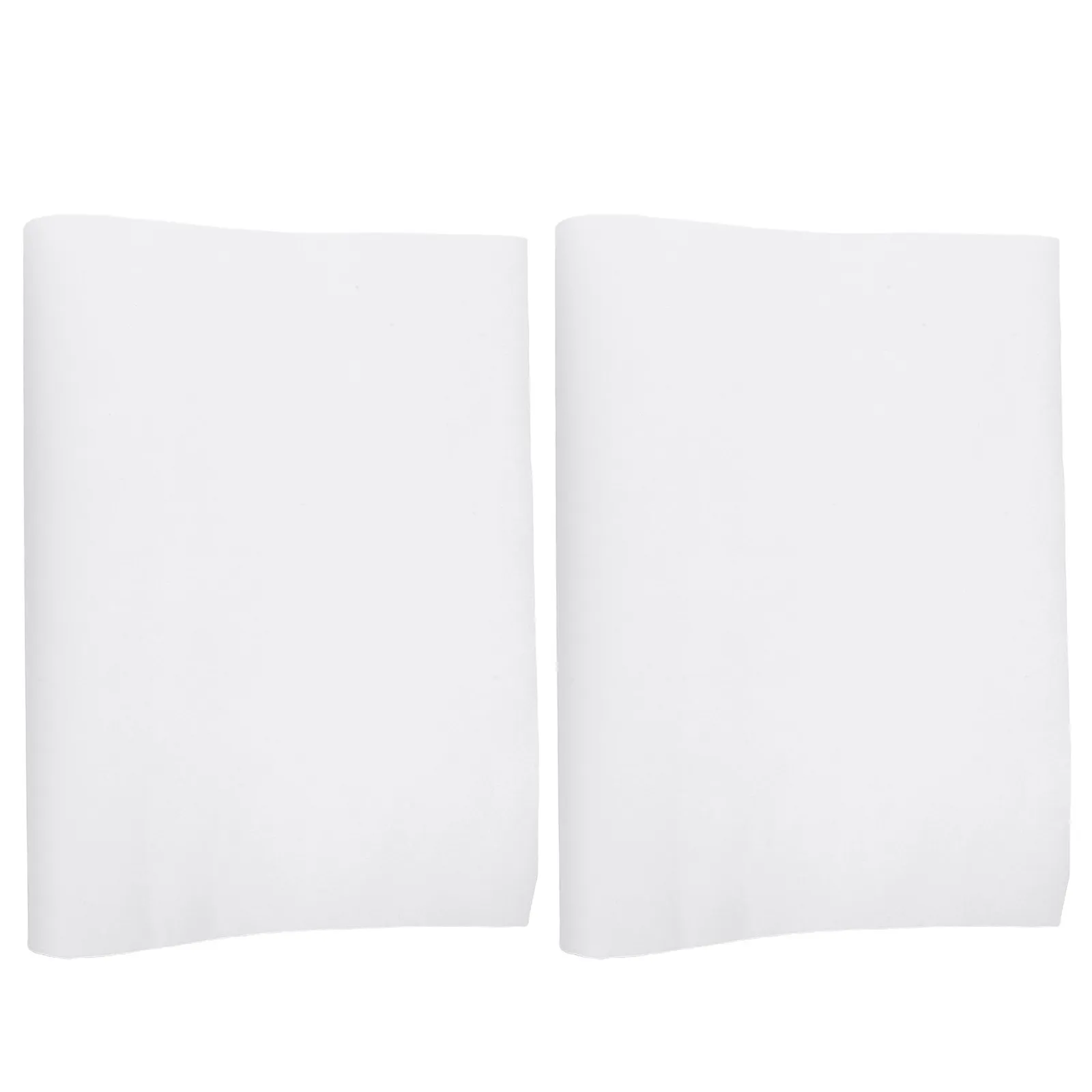 

2 рулона чистой бумаги для рисования, 45 см x 5 м, экологически чистая переработанная бумага для эскизов, иллюстраций и художественных проектов, гладкая, плоская