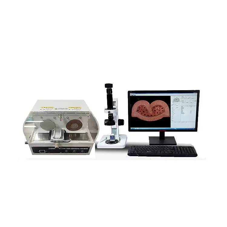 High quality Cross section analyzer crimp cross sectioning analyzer equipment