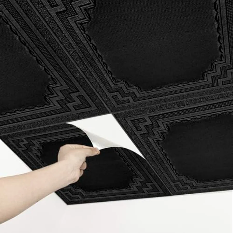 

Ceiling Tiles, Ceiling Tiles Peel and Stick, Covered 21 Sq.Ft, 3D Wall Panels Foam Peel and Stick, Easy to Install and Waterpro
