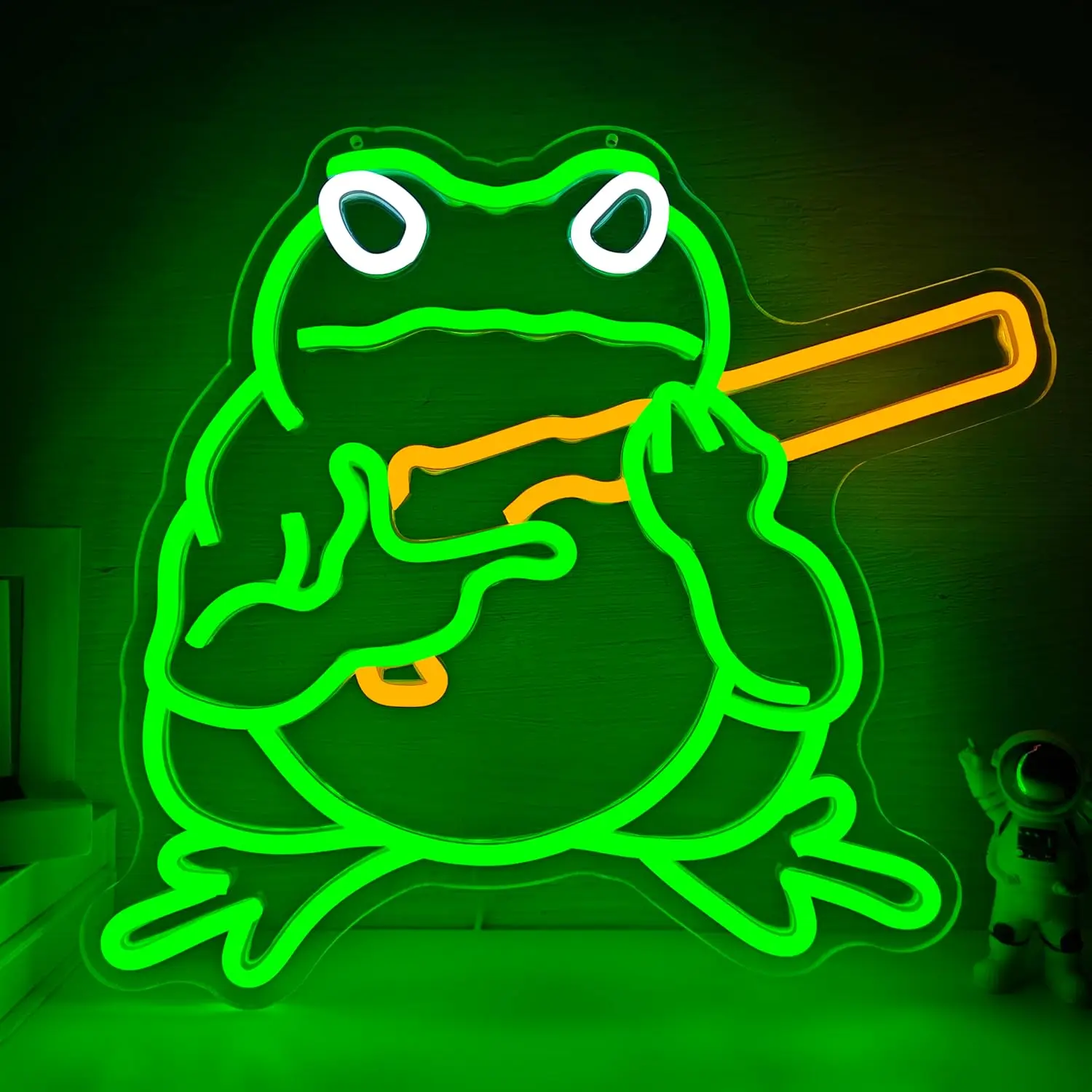 

Frog Neon Sign USB Powered Hippity Hoppity Led Neon Light for Bar Party Gaming Room Bedroom Aesthetic Decoration Birthday Gift