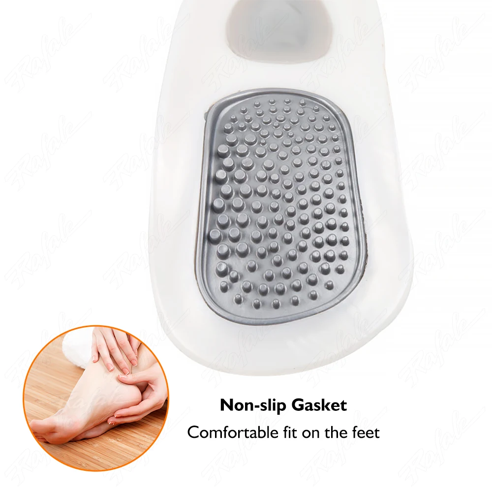 Heel Cushion Inserts for Shoes Women Man Heel Pad for Bone Spurs Pain Relief Protector PVC Orthopedic  Plantar Fasciitis Insoles