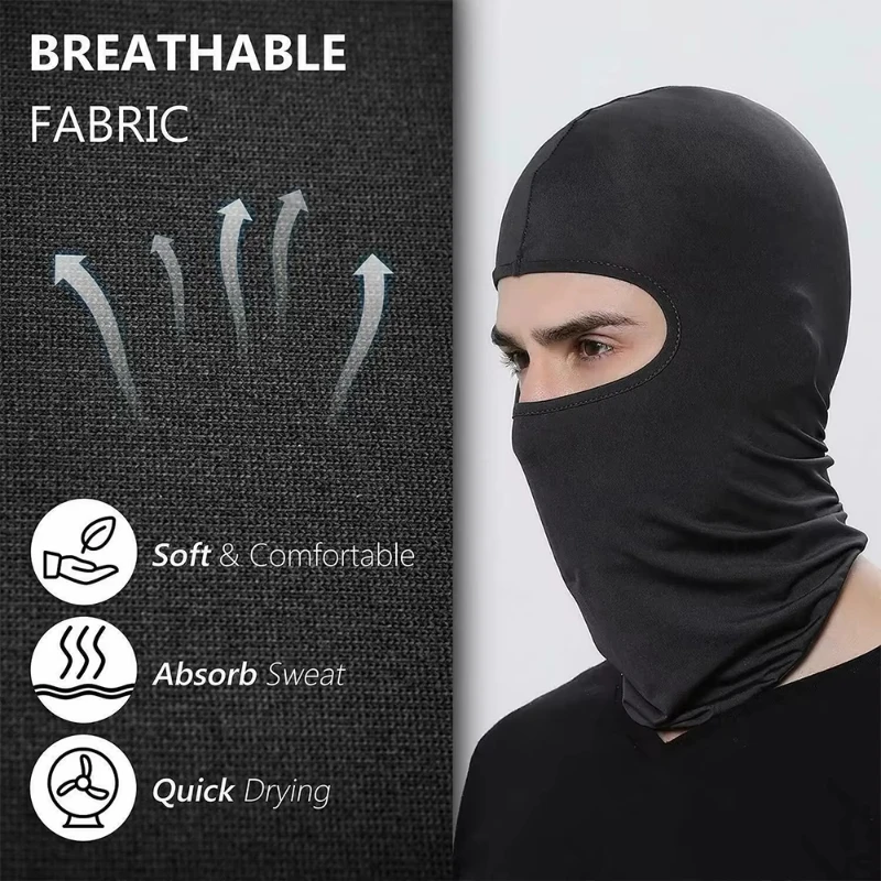 Radfahren Sturmhaube Sport Männer Kappe Gesichtsmaske Militär Armee Eis Seide Motorrad Bandana Sommer Fahrrad UV-Schutz Frauen Lycra