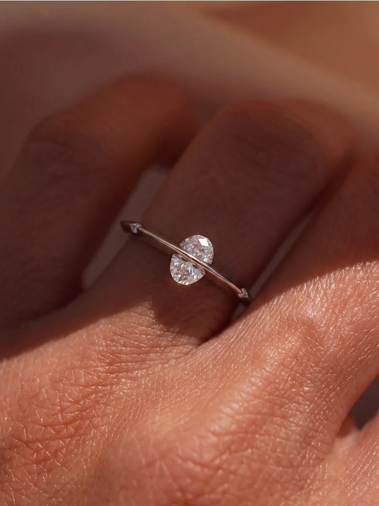 925 Sterling Silber Ring mit Planeten-Design und Zirkonia für Damen, Hochzeit, Party, Alltag, Luxus, Hochwertiger Edel-Schmuck – Detail 2
