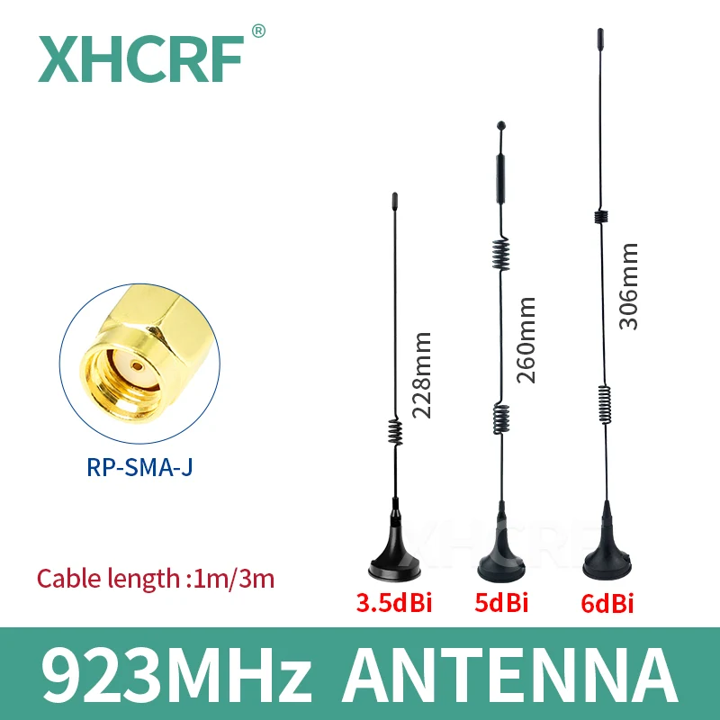 Magnetische 923 MHz Antenne RP SMA Männlichen 923 MHz Antennen für Signal Booster Wireless Modul