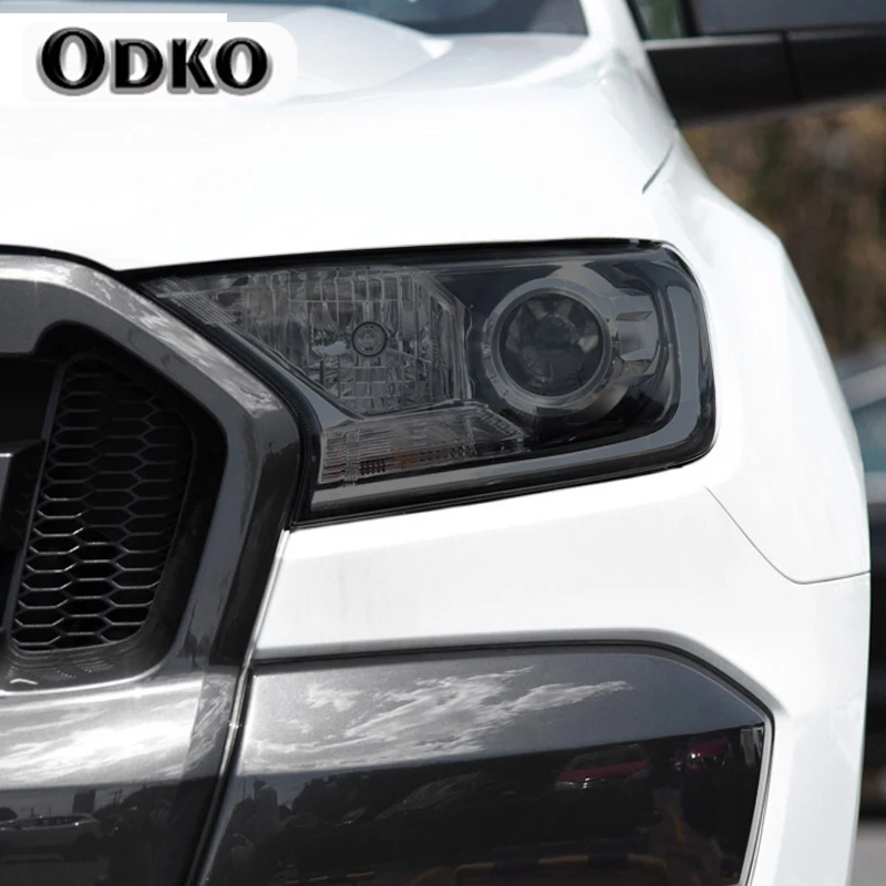 

2 шт., защитная пленка для автомобильных фар Ford Ranger Wildtrak Raptor