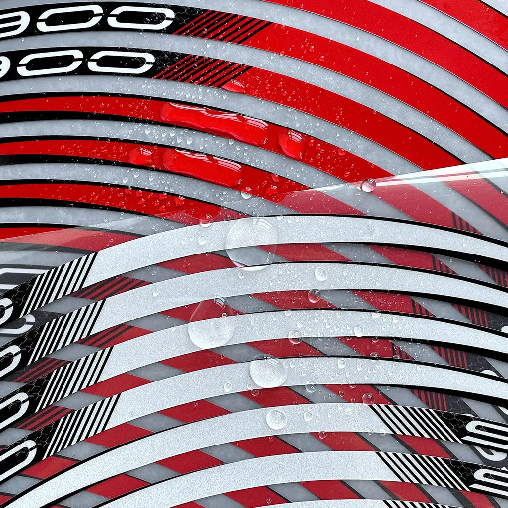 For Kawasaki Z900 z 900 Motorcycle Wheel Rim Stickers Reflective Hub Stripe Tape Decals Motor Cycle Accessories Waterproof