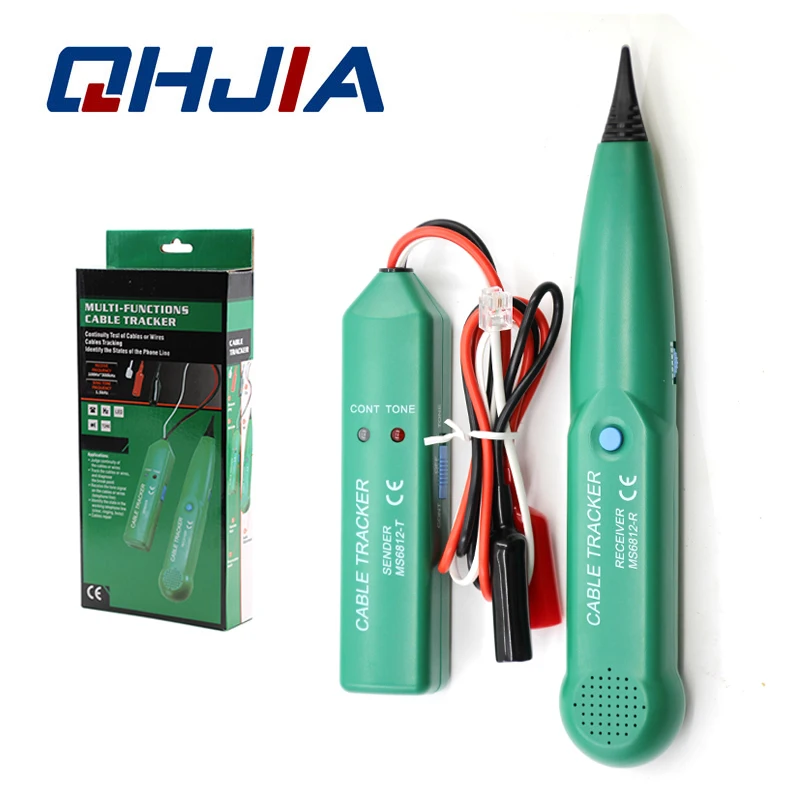 

MS6812 Cable Tester Network Phone Wire Tracker Line Measurement Cable Break Short Point Detector Line Finder Line Finder Tool