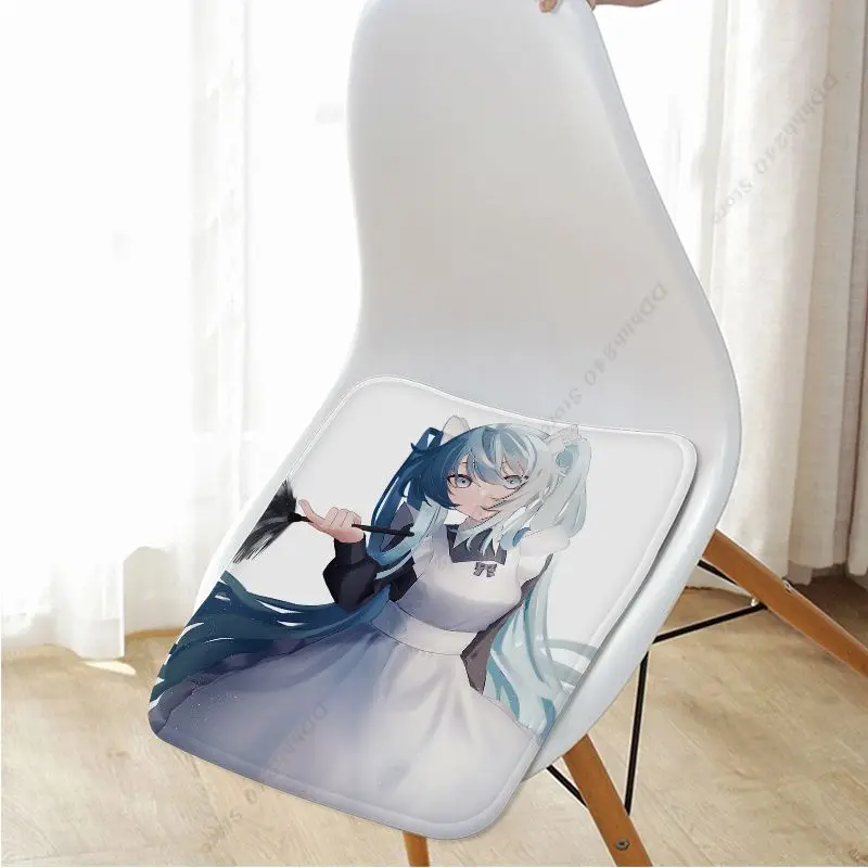 VOCALOID Characters Art Stool Pad Patio Home Kitchen Office Chair Seat Cushion Pads Sofa Seat 40x40cm Cushion Pads