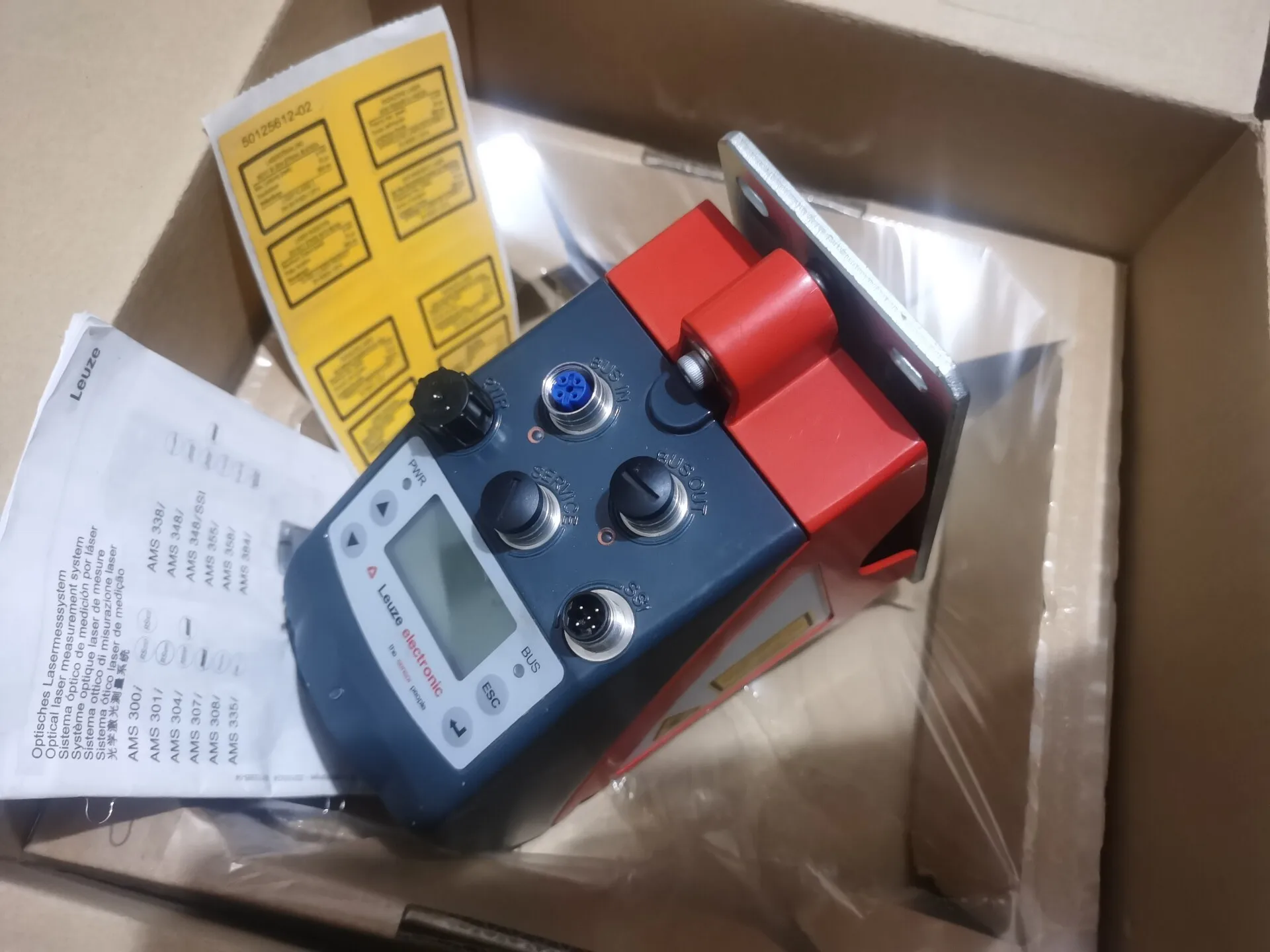 Leuze AMS 348i 200 Laser Rangefinder, High Quality
