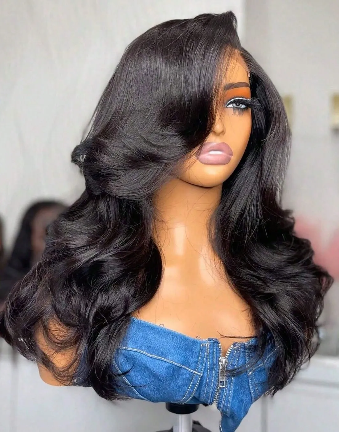 

Body Wave Real Remy Human Hair Wigs 220% Density HD Transparent Lace Frontal Pre-Plucked Natural Hairline Baby Hair Thick Soft for Black Women