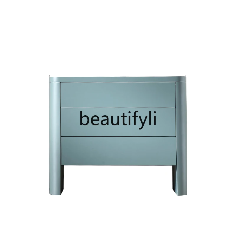 

Italian minimalist living room storage four-chest cabinet, modern simple villa light luxury dining side cabinet