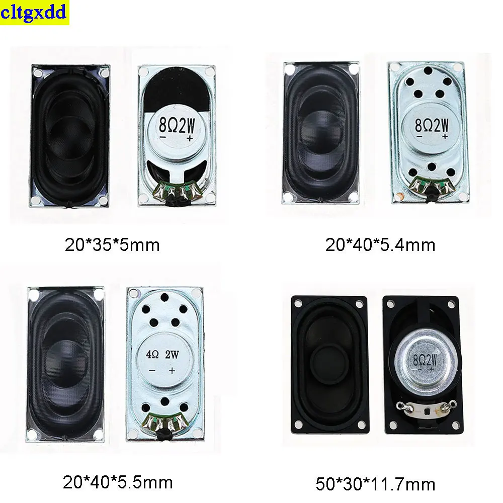 

1PCS LCD Monitor/TV/Notebook Speaker Horn 2W 4R 8R 2035 3520 2040 5030 3050 Loud speaker 8 ohms 2 Watt 20*35MM 20*40MM 50*30MM