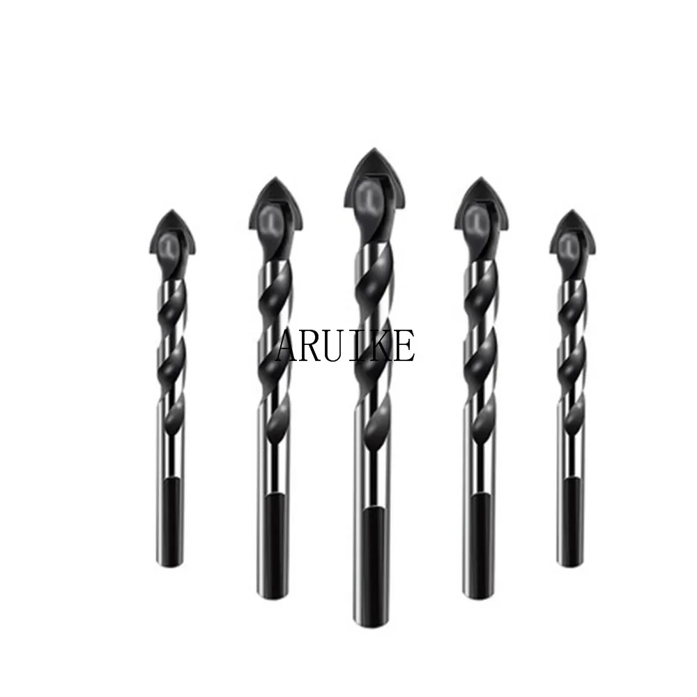 

6mm/8mm/10mm/12mm Bits twist Drill Triangle Ceramic Tile Cement Tungsten Carbide Accessories Supply
