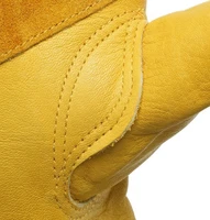 Heavy Duty Cowhide Leather Work Gloves for Men & Women Construction Driver Gardening Welding Safety General Working Gloves 2
