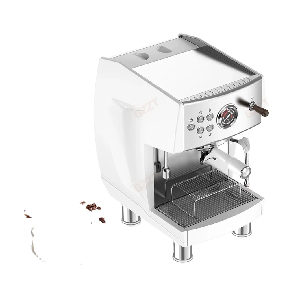 Three Boilers Single Group Commercial Office Home Italian Coffee Machine Semi-automatic Espresso   50Cups/Hour