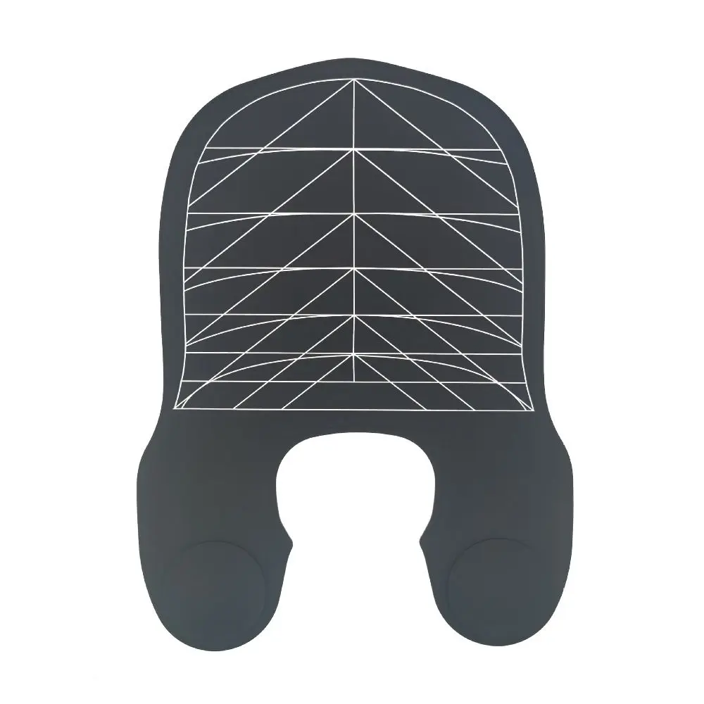 Waterproof Stylist Cutting Cape Silicone Hairdressing Hair Dyeing Shawl Reusable Haircut Cloak Neck Collar Wrap Cover Salon