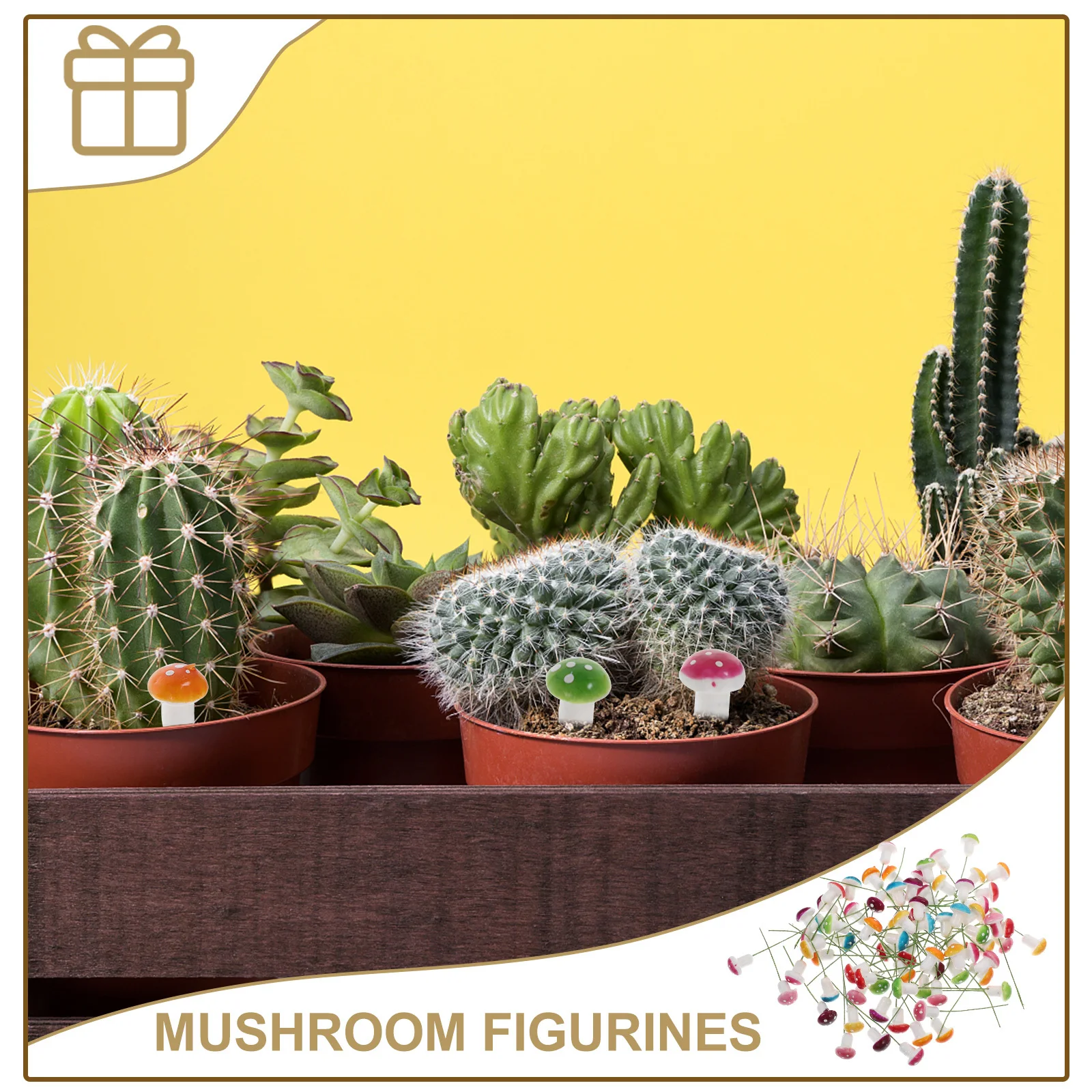 

80pcs Mini Figurines Colorful Foam Mushroom Decor For Garden Bonsai Lawn Ornament Fairy Mushroom Statue Artificial Mushrooms