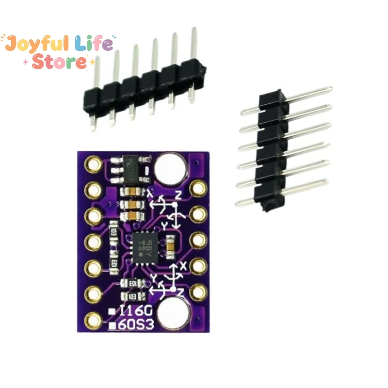1Set 6DOF Inertial Measurement Sensors BMI160 Latest Stance Accelerometer Gyroscope Module Gravity Acceleration Sensor IIC SPI