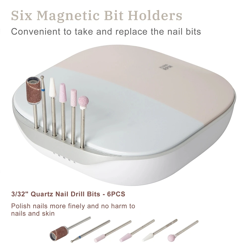 Perceuse à ongles portable pour salon, haute vitesse, 35000 tr/min, pour manucure, offre spéciale