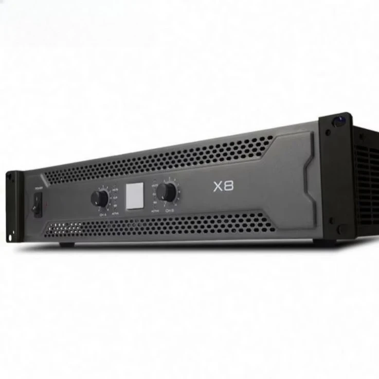 X Series X4/X6/X8 Two Way 400watt 600watt 800watt Professional Pure Rear Power Amplifier High Power