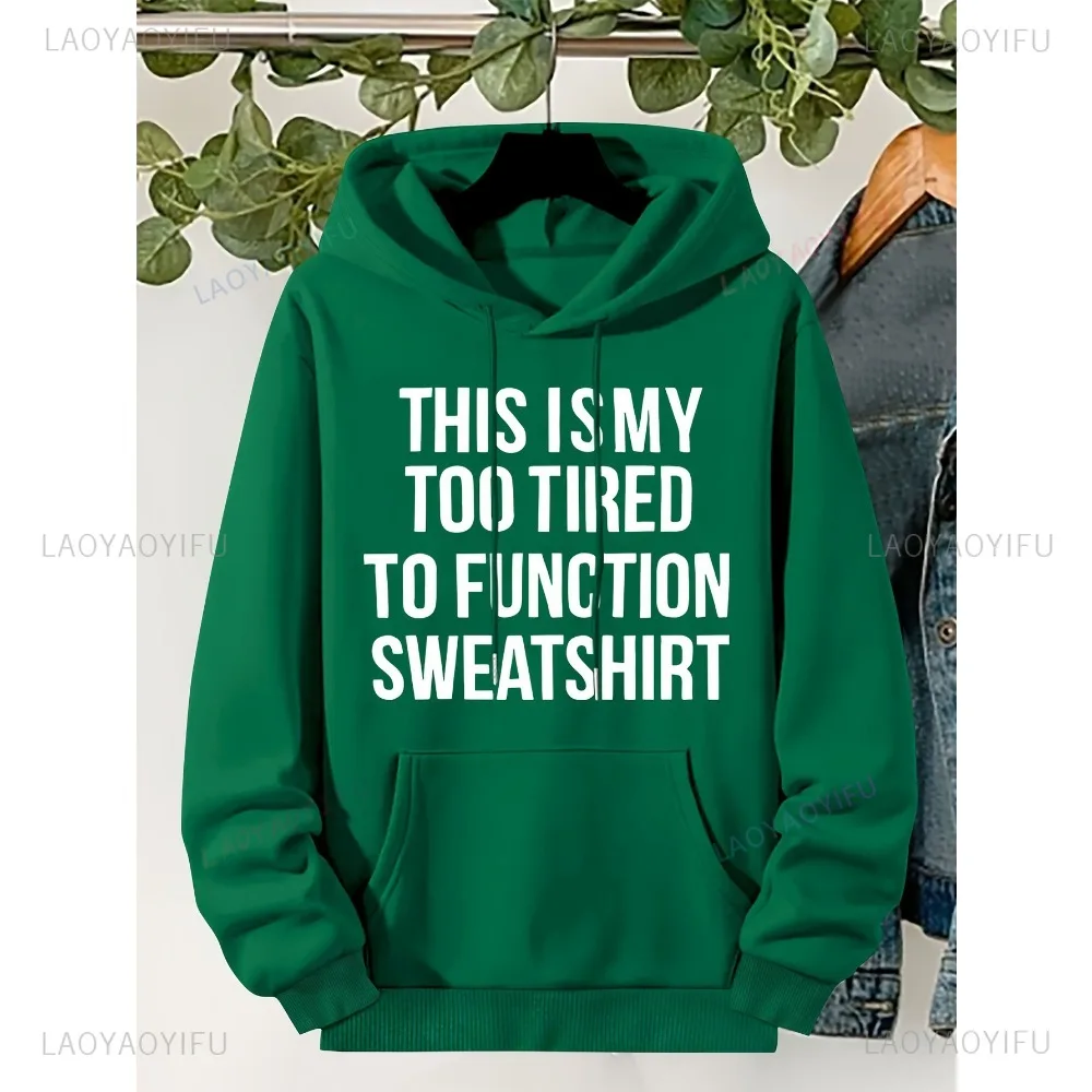 

Letter Print Hoodie Soft Casual Drawstring Hooded Long Sleeve Kangaroo Pocket Sweatshirt for Fall & Winter Women's Comfortable