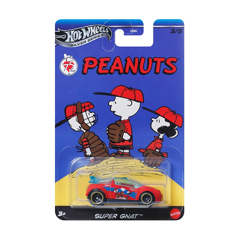 Hot Wheels Snoopy Racing Club 1:64 Diecast Car Toys for Boys