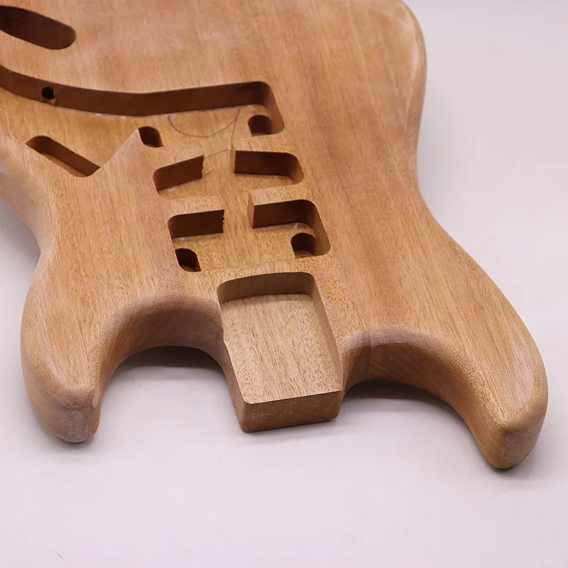 Wooden Electric Guitar Barrel Replacement Electric Guitar Body Assembly DIY Accessories Modification Stringed Instrument Parts