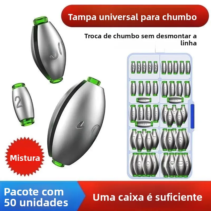 conjunto-de-chumbadas-ocas-de-boca-aberta-estilo-japones-olive-para-pesca-de-ponte-jangada-e-lancamento-longo-acessorios-de