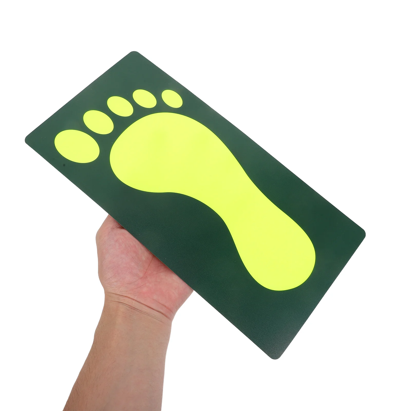 

12Pcs Glow in The Dark Footprint Floor Stickers Waterproof Non-Slip PVC Removable Self-Adhesive Decals for Evacuation Route