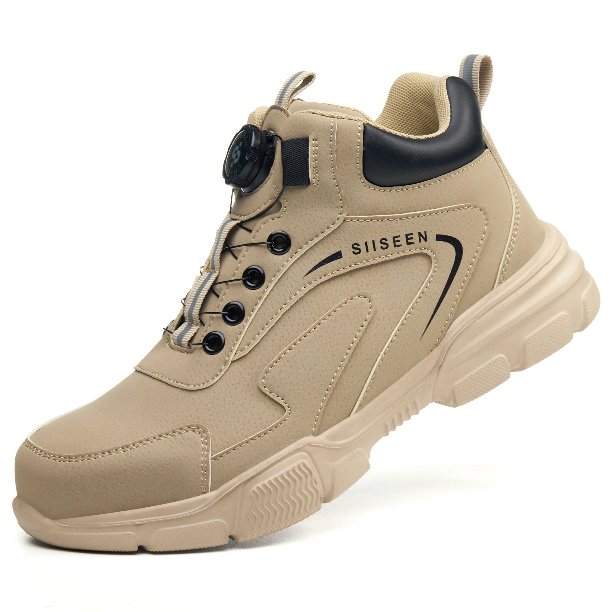 

High-Top Lightweight Breathable Safety Shoes For All Seasons Work Shoes For Outdoor Operations Protection