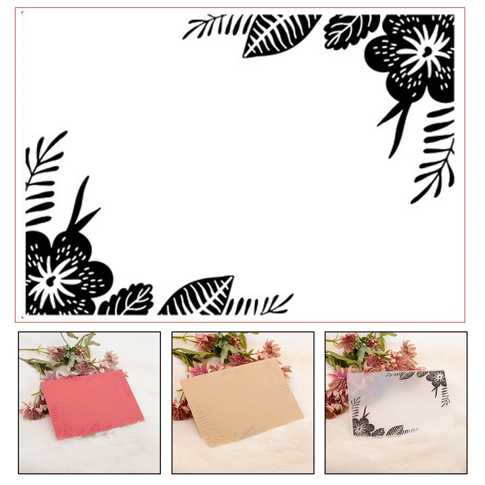 DIY Craft Template Stamp Stencil for Scrapbooking Emboss Ordinary Cardboard Paper and Metal Foil Unleash Your Creativity - Detail 1
